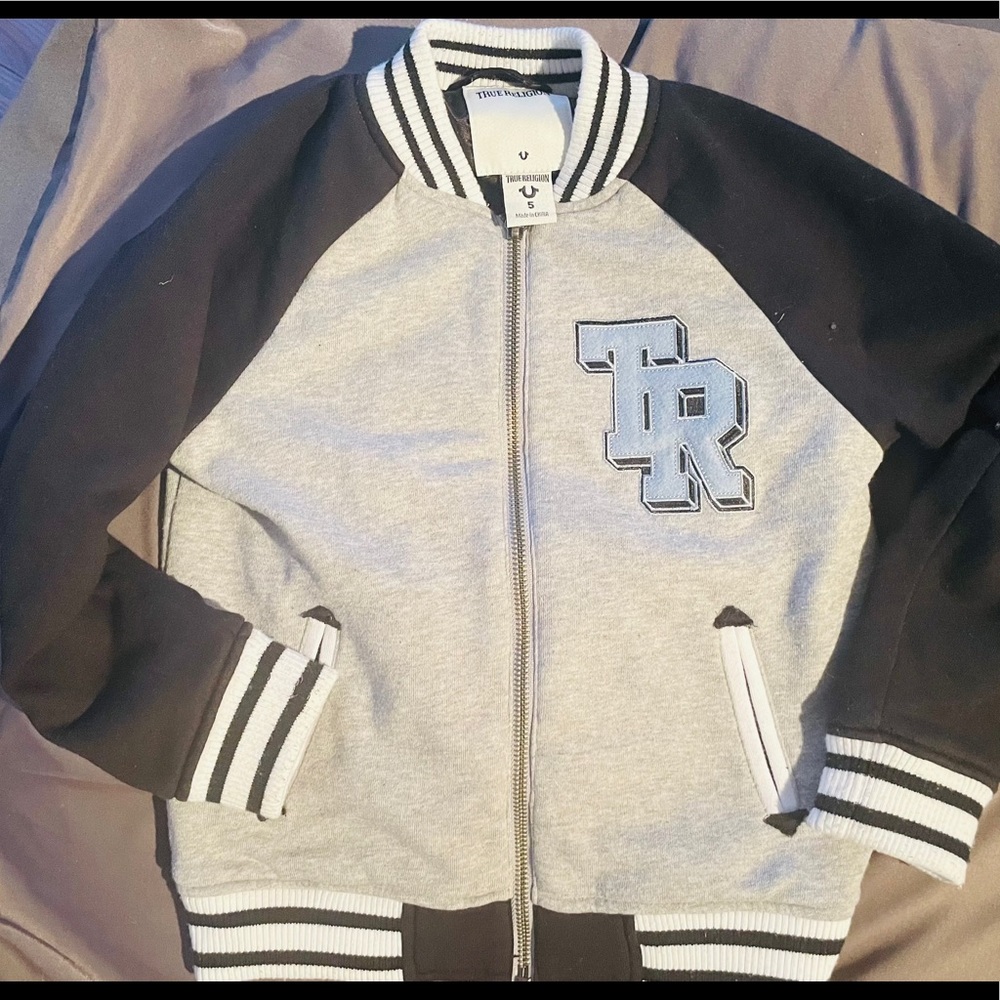 True Religions S Boys cotton Jersey Jacket